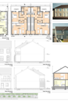 PL 22 075 320 House Type D Proposed Plan Views, Elevations, Section & 3D Images thumbnail