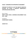 Screening for Appropriate Assessment Draft Cavan Town Environs DP 2014 2020 thumbnail