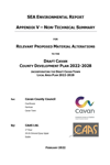 SEA Environmental Report Appendix V NTS thumbnail