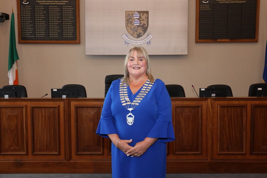 Cathaoirleach of Cavan County Council 2026-27, Councillor Carmel Brady