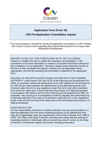 LRD Pre Application Consultation Form thumbnail
