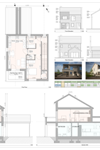 PL 23 024 300 House Type C Plan Views, Elevations, Sections thumbnail